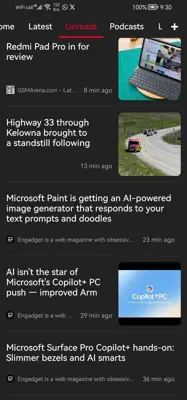 NewsPulse Free News, Podcasts & Downloads android App screenshot 2